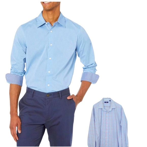 Nautica Other - Men's Nautica pinpoint collar button up Shirt